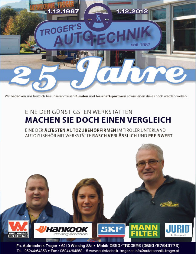 Anzeige aus den Bezirksblättern